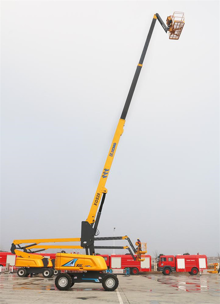 XCNG Official XGS28 Brand New 28m Telescopic Boom Aerial Work Platform for Sale